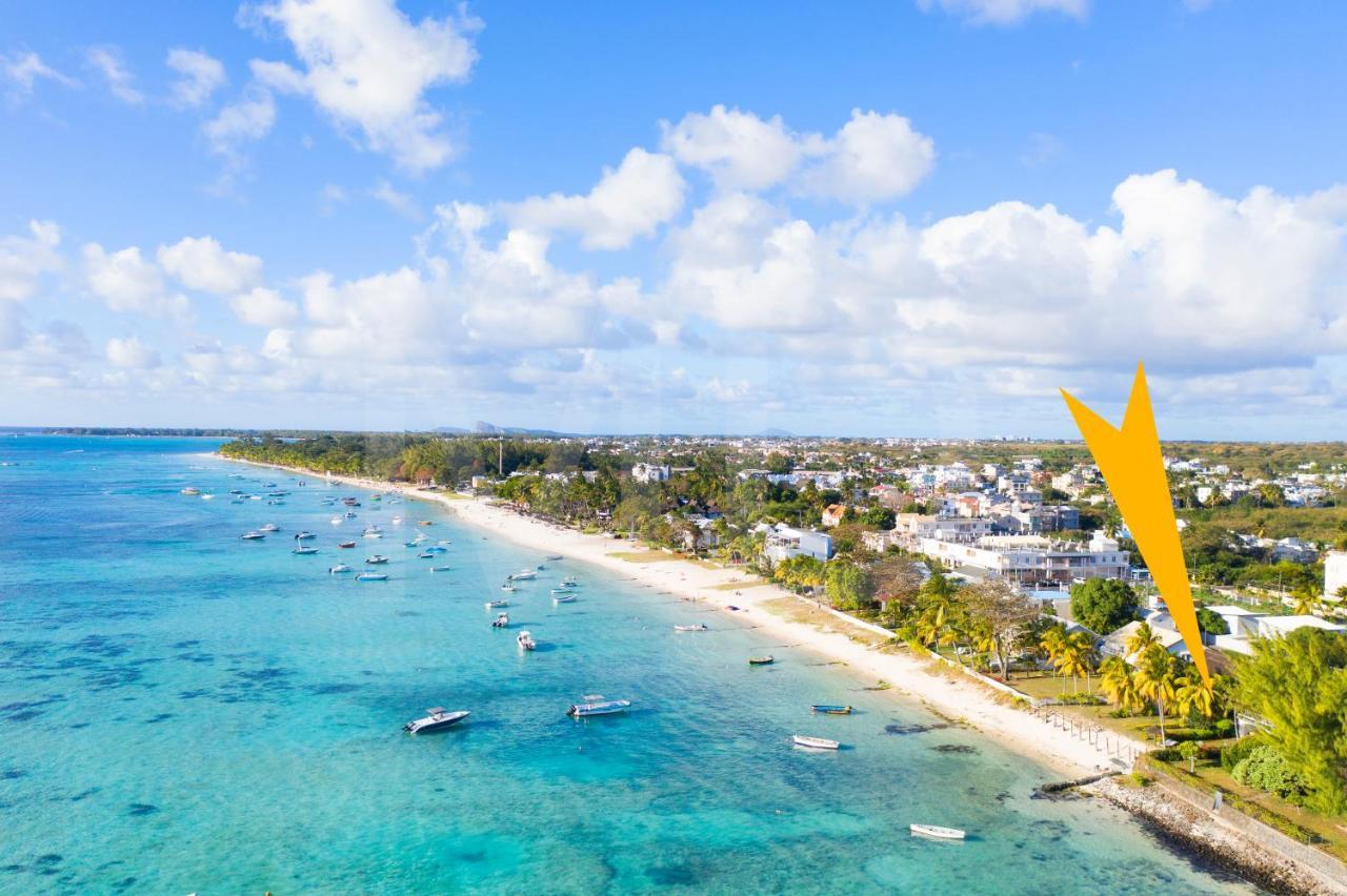 Caro'S Beachfront Trou-aux-Biches Exterior foto