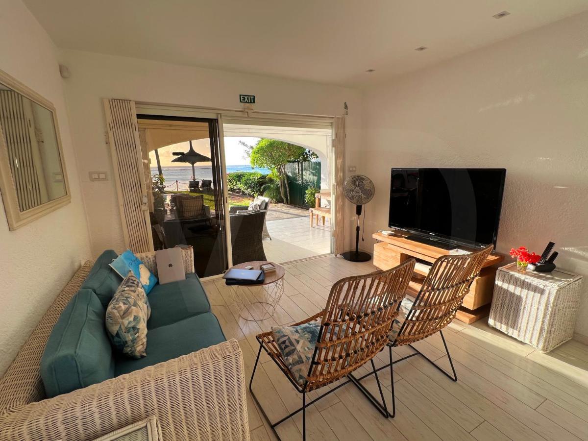 Caro'S Beachfront Trou-aux-Biches Exterior foto