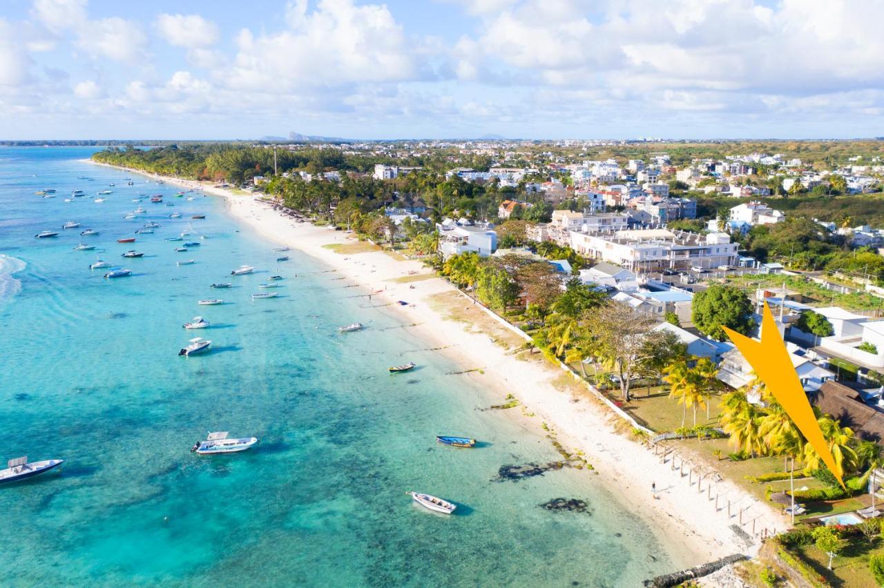 Caro'S Beachfront Trou-aux-Biches Exterior foto