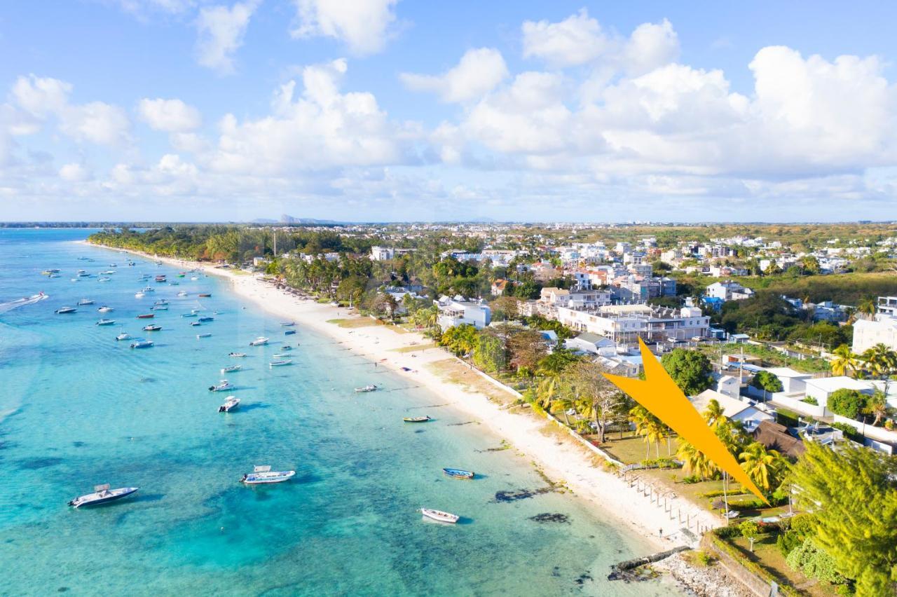 Caro'S Beachfront Trou-aux-Biches Exterior foto