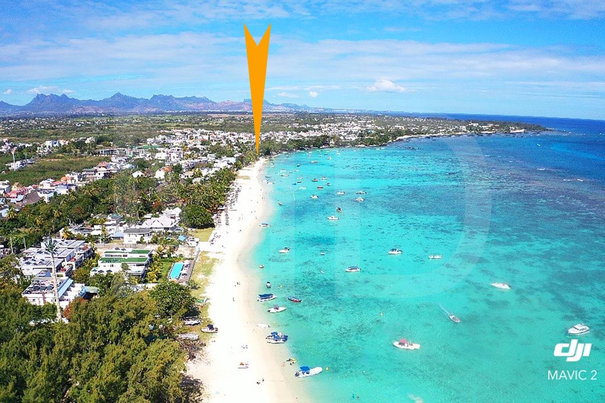 Caro'S Beachfront Trou-aux-Biches Exterior foto